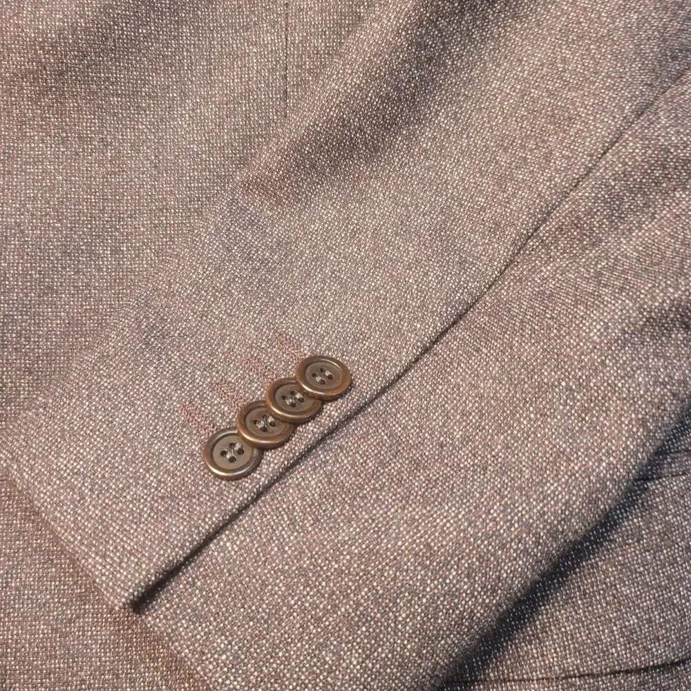 H&M Brown Textured Sport Coat Blazer